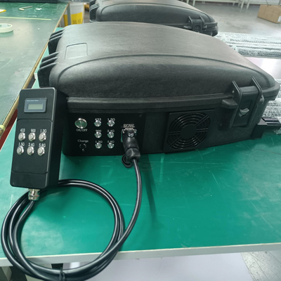 300W 350W एंटी एफपीवी जैमर बैकपैक 400MHz 800MHz 1.2G 2.4G 5.2G 5.8G