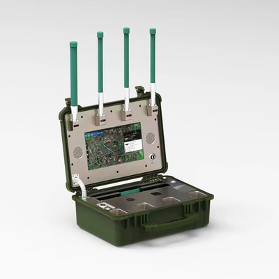 5km/10km ड्रोन डिटेक्शन सिस्टम 1.4GHz 2.4GHz 5.2GHz Dji ड्रोन डिटेक्शन