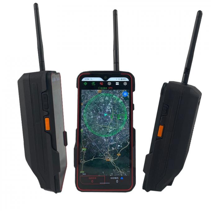 6 इंच स्क्रीन पोर्टेबल ड्रोन डिटेक्टर 2.4GHz 5.8GHz ड्रोन सिग्नल स्क्रैम्बलर 0
