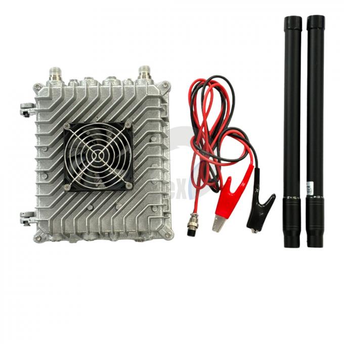 2.4GHz 900MHz वाहन घुड़सवार जैमर जीपीएस मोबाइल जैमिंग 30-50W एफपीवी ड्रोन जैमर 0